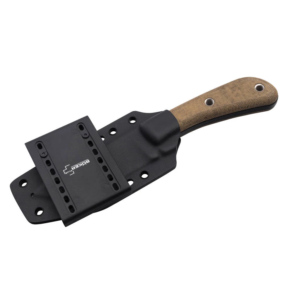 Couteau De Chasse Little Rok Manche Micarta Boker Plus 2 Couteau De Chasse Little Rok Manche Micarta Boker Plus – Image 2