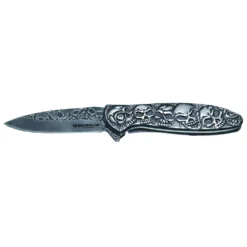 Couteau De Poche Dia De Los Muertos Manche Acier Boker Magnum