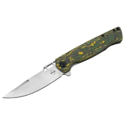 Couteau De Poche ME 109 Damast Manche Fibre De Carbone Boker Plus