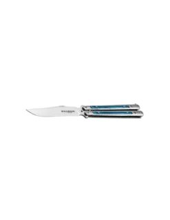 Couteau Papillon Boker Magnum Balisong Blue